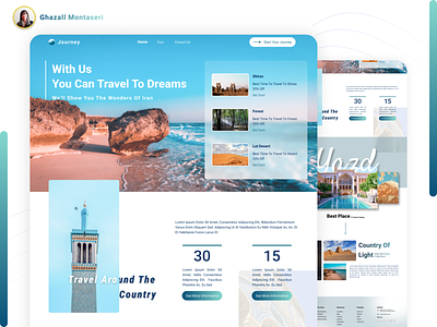 journey blog branding coach design graphic design illustration journey locomotion logo residence see tour tourism travel trip typography ui ux vector web