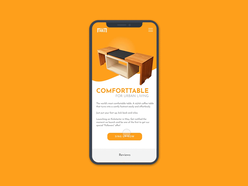 Comforttable Mobile UI clean design mobile ui ui ux webdesign