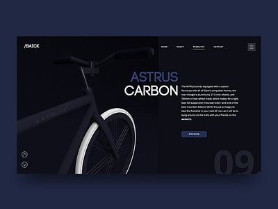 Astrus Carbon. UI Concept