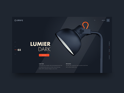 Lampz. UI Design concept