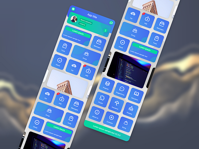 Company Personnel App adobe xd android studio app development app ui dart flutter mobile app development mobile app ui mobile ui ui