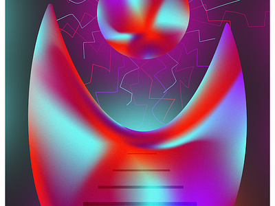 Another Gradient abstract bright colors design gradient illustrator photoshop poster retro skillshare warp