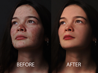 Photo Retouching color adjustment color correction lipstick makeup photo retouching
