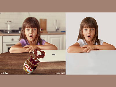 Nutella Unofficial ad branding design editing graphic design manipulation marketing photoshop product