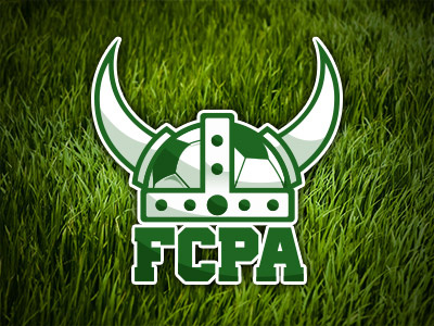 FCPA football logo soccer viking warrior