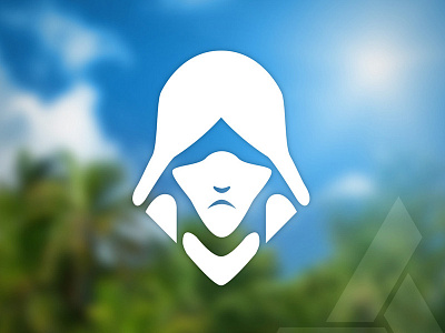 Assassin's Creed Series #5 assassin assassinscreed black flag edwardkenway flat icon illustration kenway minimalist