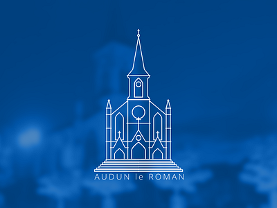 Geofilter Audun audun audun le roman church filter france geo geofilter outline snapchat white