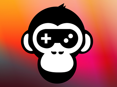 Honkbark Studios Logo honkbark studios kipunji logo monkey