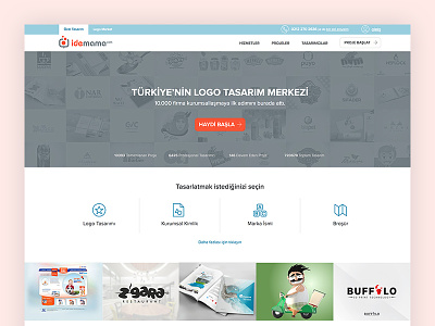 Idemama - Homepage idemama ui ux web web design