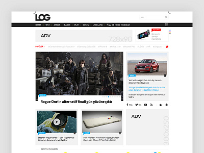 LOG Magazine - Homepage