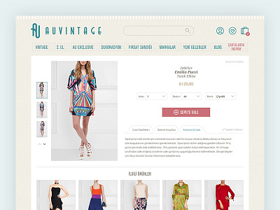 AUVINTAGE - Product Detail Page
