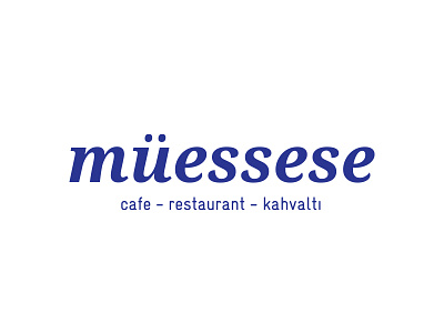 müessese - Branding branding cafe graphic design logo design menu müessese restaurant