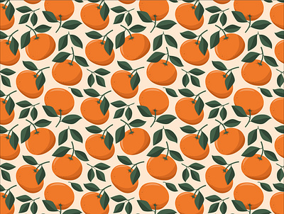 Mandarin pattern pattern vector