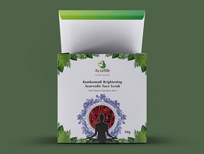 Ayurlife Ayurvedic Product Package branding design graphic design logo typography