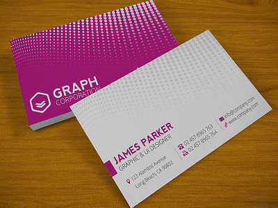 Smart Corporate Business Card business card cmyk color corporate flashblue horizontal modern print ready psd smart