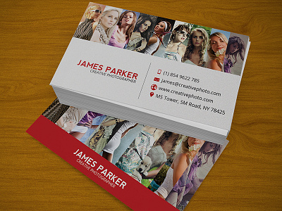 Creative Photographer Business Card