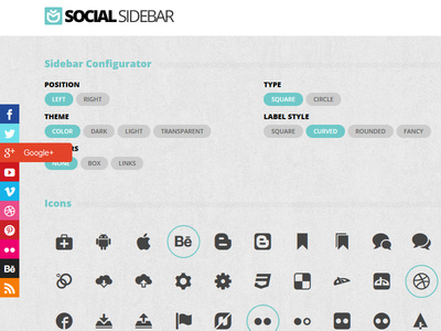 Social Sidebar