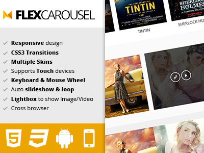 Flex Carousel Responsive jQuery Plugin