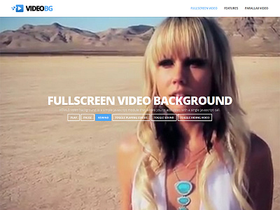 HTML5 Video Background WordPress Plugin