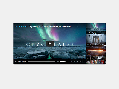 Ultimate Youtube Playlist Video Player channel flashblue horizontal html5 player playlist responsive vertical video youtube