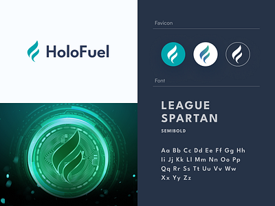 HoloFuel - Cryptocurrency Branding app branding celerart crypto cryptocurrency graphic design icon illustration logo ux web design