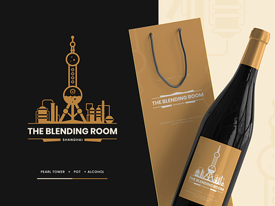 The Blending Room - Branding project branding celerart design drinks experience food graphic design illustration logo restraurant shan shanghai vector