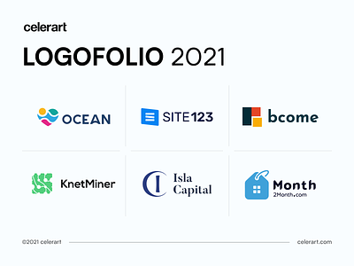Logofolio - 2021 branding celerart design graphic design illustration logo vector