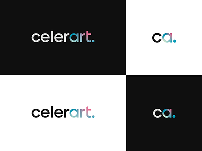 CelerArt - Rebranding animation branding celerart graphic design illustration logo