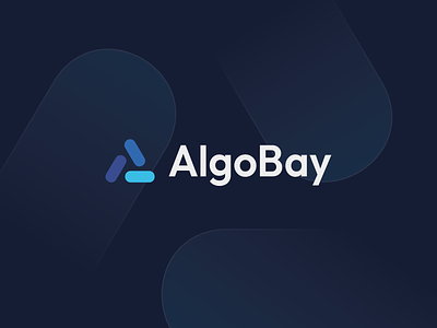 AlgoBay - platform for algorithms traders branding celerart design graphic design illustration logo ui ux vector web design