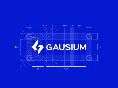 Gausium Logotype ai brand identity branding celerart gausium graphic design logo logo design logo mark logotype robot