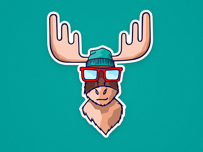 Hipster Elk