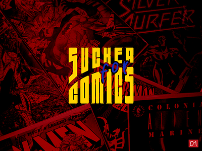 Sucker For Comics - Brand Concept pt.1 branding comics design graphic design logo store visual identity