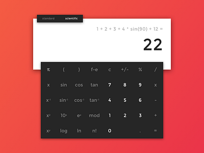 Daily UI #004 - Calculator