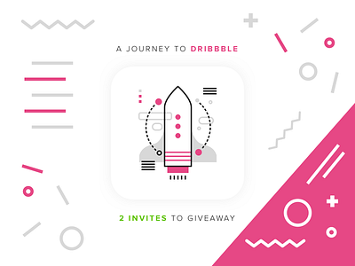 2x Dribbble Invites Giveaway