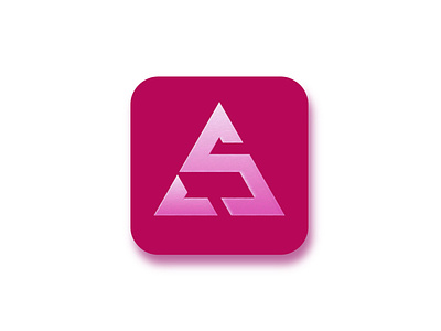 A -  S Letter Logo Design
