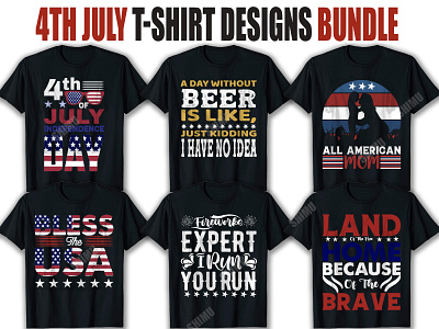 4th July T Shirt Design