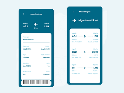 Daily UI Day 24 Boarding Pass daily challenge daily ui design ui user experience ux