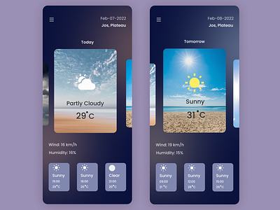 Daily UI
Day 37
Weather