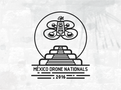 México Drone Nationals 2016 competition drone sports drones fpv logo mexico pyramid