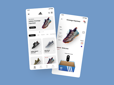 Adidas Redesign adidas app design product design product designers redesign ui ux