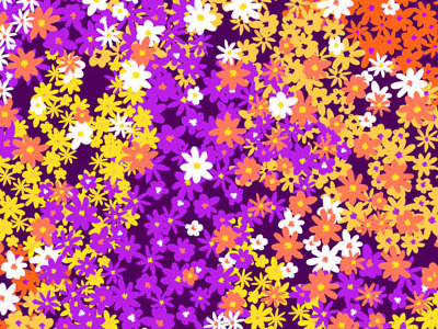 San 2294 ditsy floral textile design
