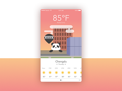 Weather App Chengdu V2