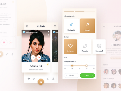 Dating app app card clean color concept creative dating design digital graphic design interface ios iphone minimal mobile modern product simple ui ux