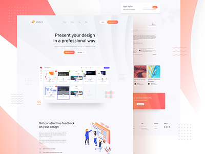 Showly landing page