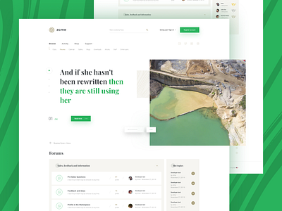 Elegant forum bussiness card clean color design digital elegant graphic design green interface minimal simple ui ux web website white