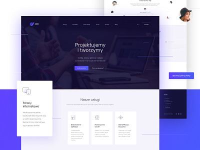 JCD website lifting by Artur Dziuła for JCD on Dribbble