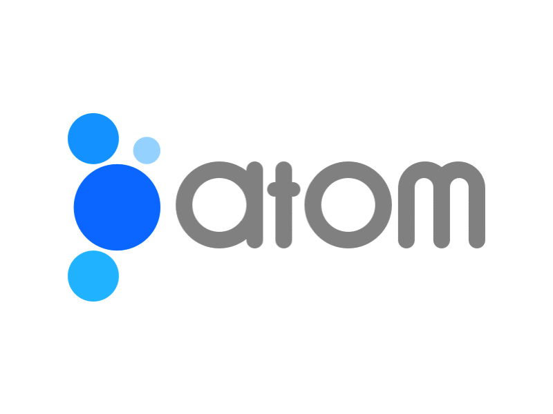 Atom Logo design logo