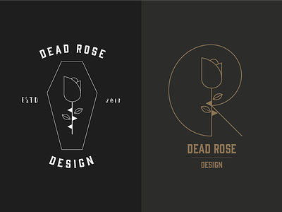 Dead Rose Design Concept Logo