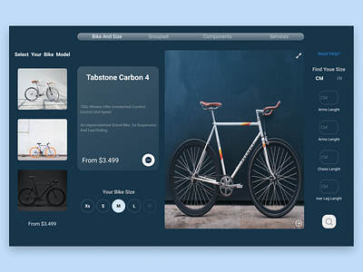 bicycle ahop site app design graphic design typography ui ux