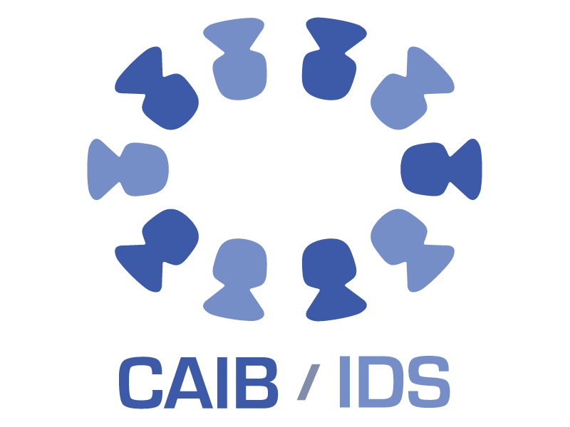 CAIB/IDS Application Logo eurostile health healthcare logo logo design mental health